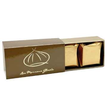 Napoli 2 pieces per box with gold paper "Duo" • 40 g • Package box of 36 • BBD 60/90 days