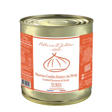 Marrons Entiers Turin • 2,4kg • Conditionnement par 4 - DDM 36 mois