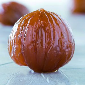Candied chestnuts & laboratory products