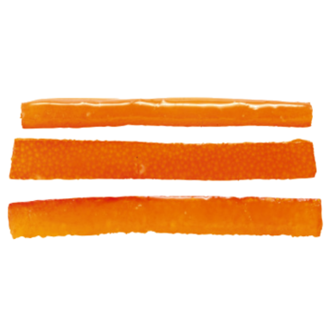 Aiguillettes d'orange égouttées • 3,3kg (environ) • 32cm