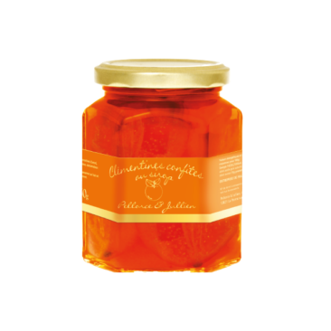 Jar of Corsican candied clementines • 150g • Packs of 12 • BBD 3 years 