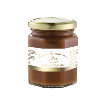 Référence PF0001622 • Crème de marrons 220 g • Conditionnement par 12 • DDM 3 ans