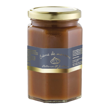 Référence PF0001623 • Crème de marrons 350 g • Conditionnement par 12 • DDM 3 ans