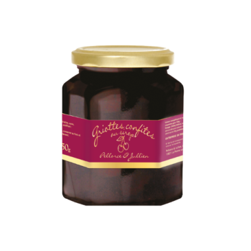 Jar of candied sour cherries • 150 g • Packs of 12 • BBD 3 years 